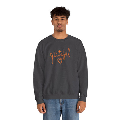 Grateful Heart Unisex Heavy Blend Crewneck Sweatshirt