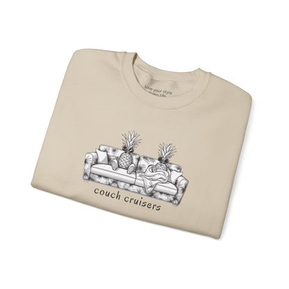 Couch Cruisers Sweatshirt – Pineapple Lounge Club Edition