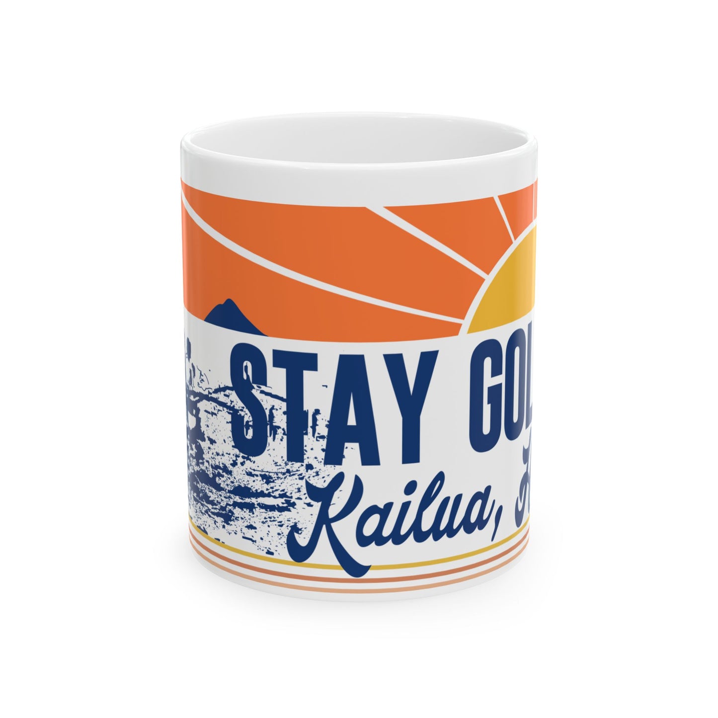 Stay Golden Coffee Mug | Hawaii-Inspired Ceramic Mug