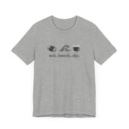 Eat Beach Sip Graphic Tee