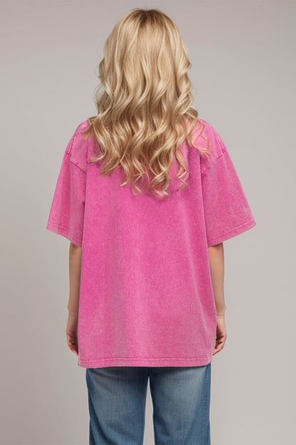 Basic Bae Cotton Round Neck Half Sleeve Tee