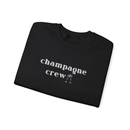 Champagne Crew Unisex Heavy Blend Crewneck Sweatshirt