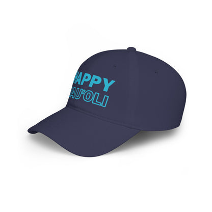 Hauʻoli Twill Baseball Cap | Happy Hawaii Hat