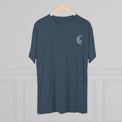 Ride the Wave Unisex Triblend Crew Tee