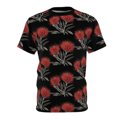 ʻŌhiʻa Lehua Hawaiian Floral All-Over Print Tee