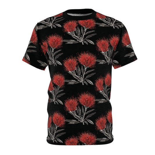 ʻŌhiʻa Lehua Hawaiian Floral All-Over Print Tee