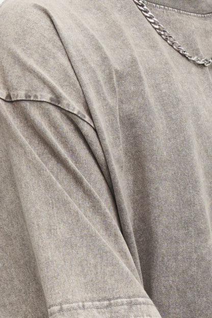 Basic Bae Cotton Round Neck Half Sleeve Tee