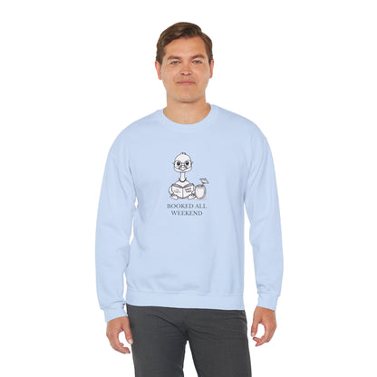 Booked All Weekend Sweatshirt – Nēnē Goose Island Reader Edition