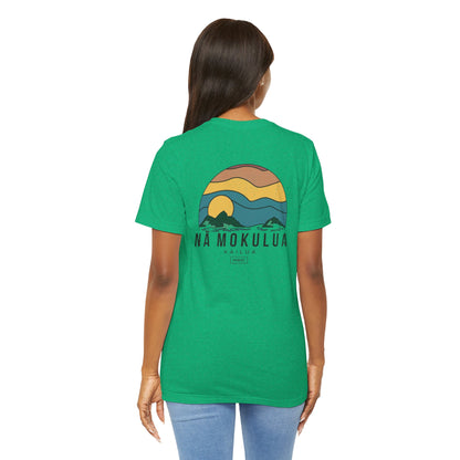 Nā Mokulua Wavy Unisex Jersey Short Sleeve Tee