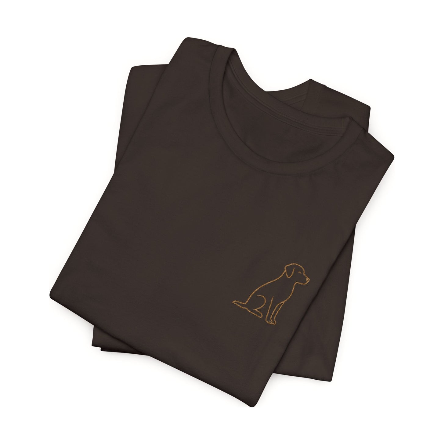 Signature Dog Embroidered Tee