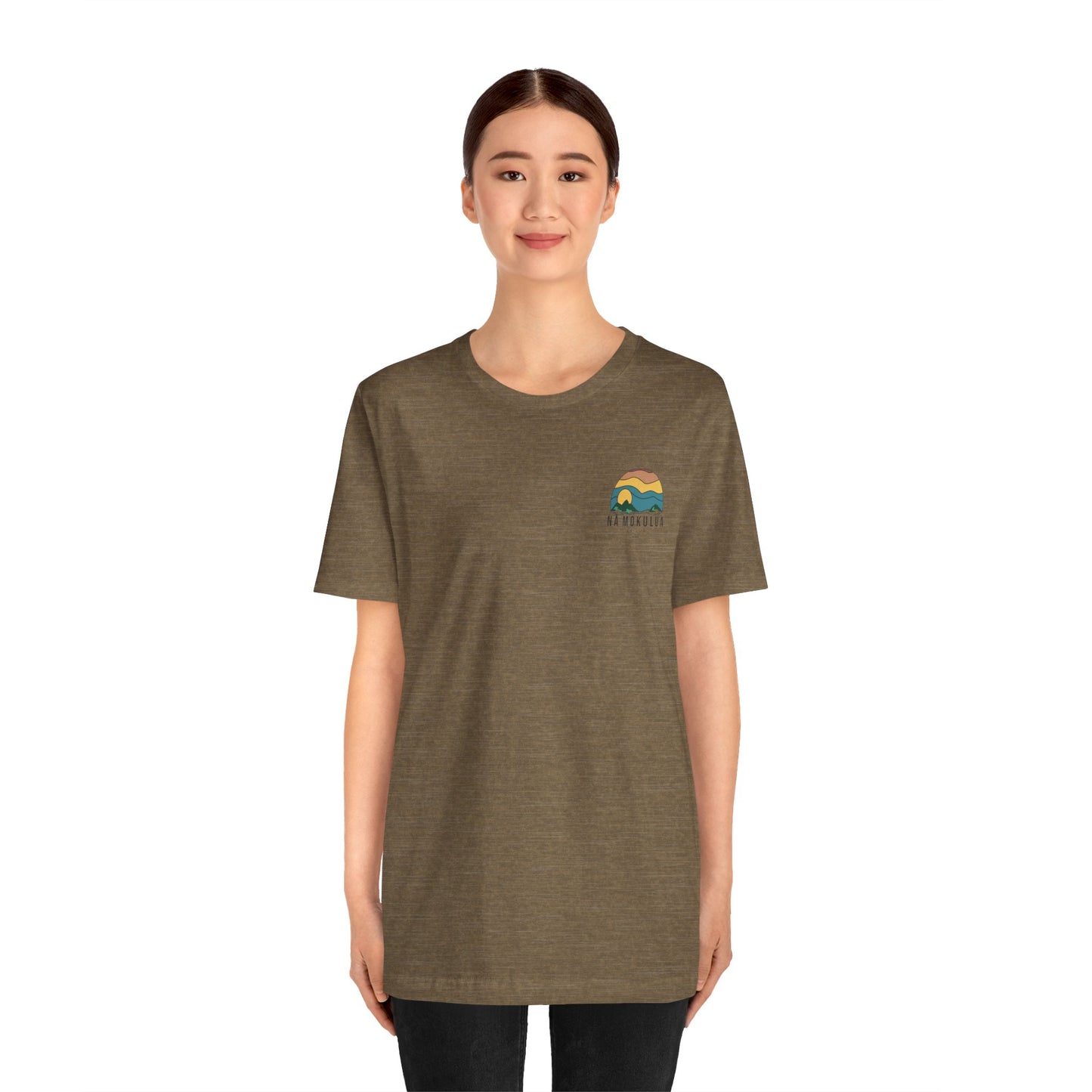 Nā Mokulua Wavy Unisex Jersey Short Sleeve Tee