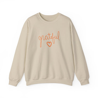 Grateful Heart Unisex Heavy Blend Crewneck Sweatshirt