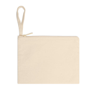 Sunrise Waves Canvas Wristlet Zip Pouch