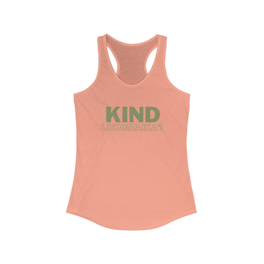 KIND – Lokomaikaʻi Racerback Tank – Aloha in Action
