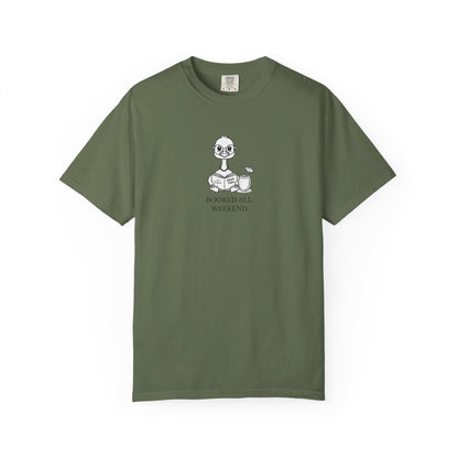 Booked All Weekend Tee – Cozy Graphic Shirt for Readers and Homebodies