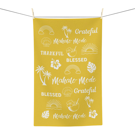 Kitchen Towel Mahalo Mode Yellow