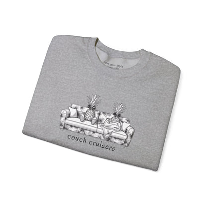 Couch Cruisers Sweatshirt – Pineapple Lounge Club Edition
