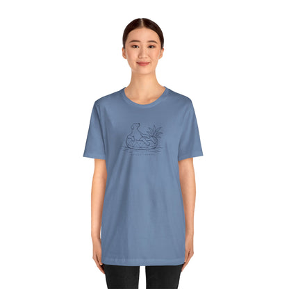 Koa Pineapple Floatie Dog Tee | Coastal Hawaii Tee