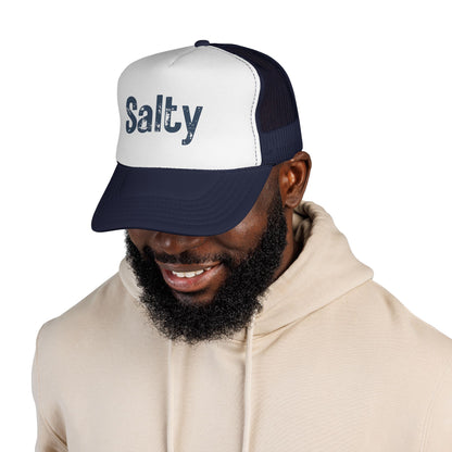 Salty Trucker Hat | Beach-Inspired Mesh Cap