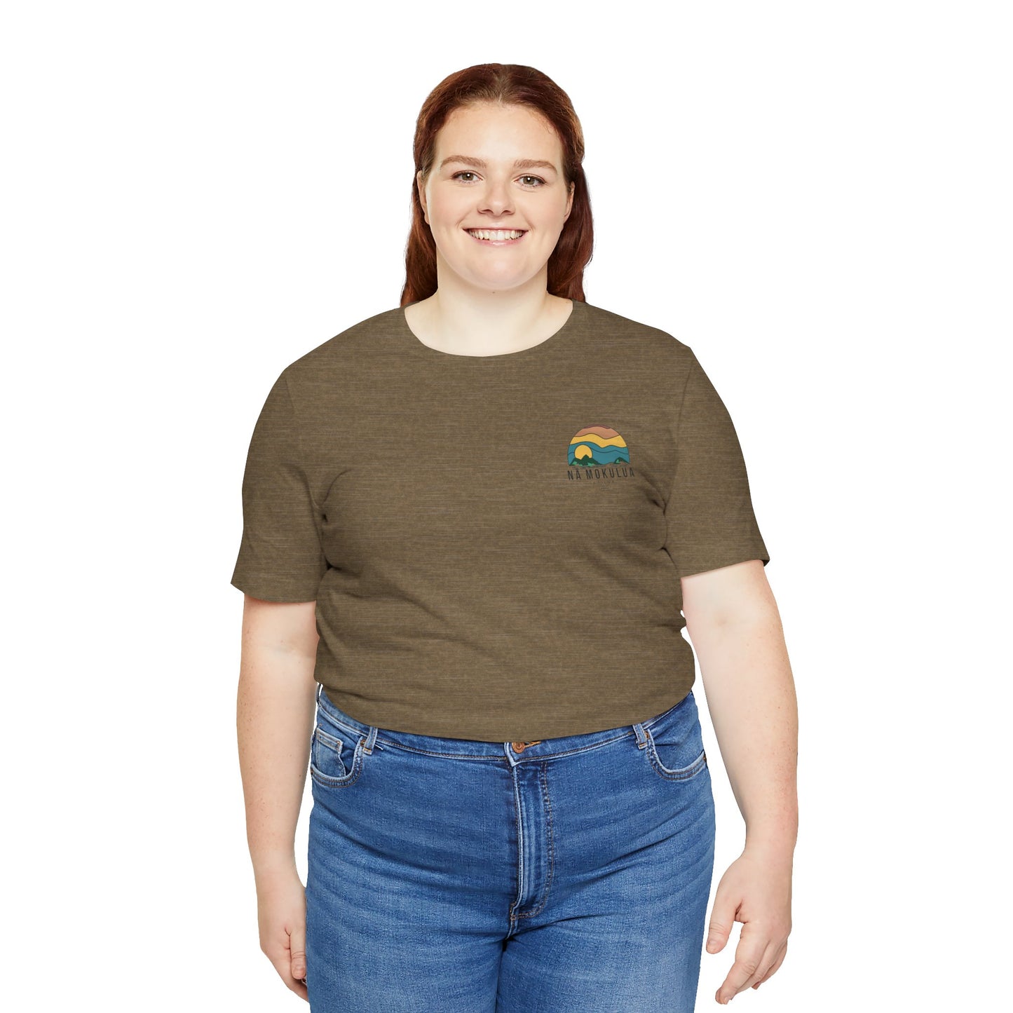 Nā Mokulua Wavy Unisex Jersey Short Sleeve Tee