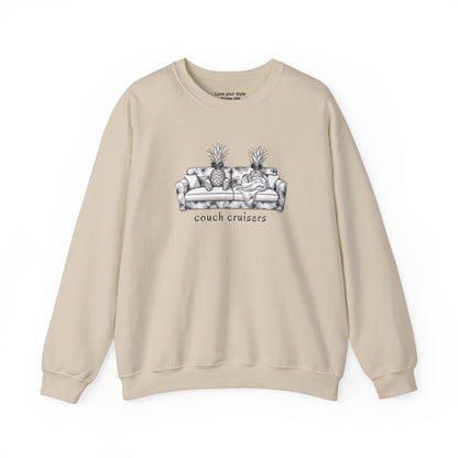 Couch Cruisers Sweatshirt – Pineapple Lounge Club Edition