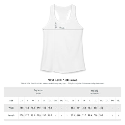 Hauʻoli Stacked Triblend Racerback Tank | Happy Hawaii Tank