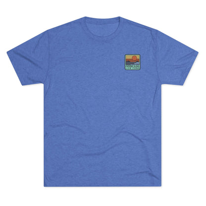 Choose Aloha Live Pono Unisex Triblend Crew Tee