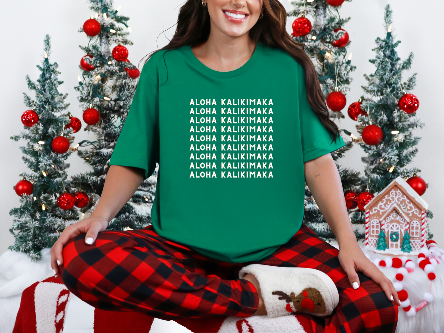 Aloha Kalikimaka All the Way Unisex Tee