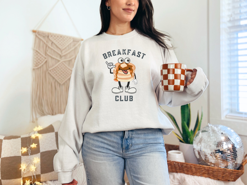 Breakfast Club Unisex Heavy Blend Crewneck Sweatshirt