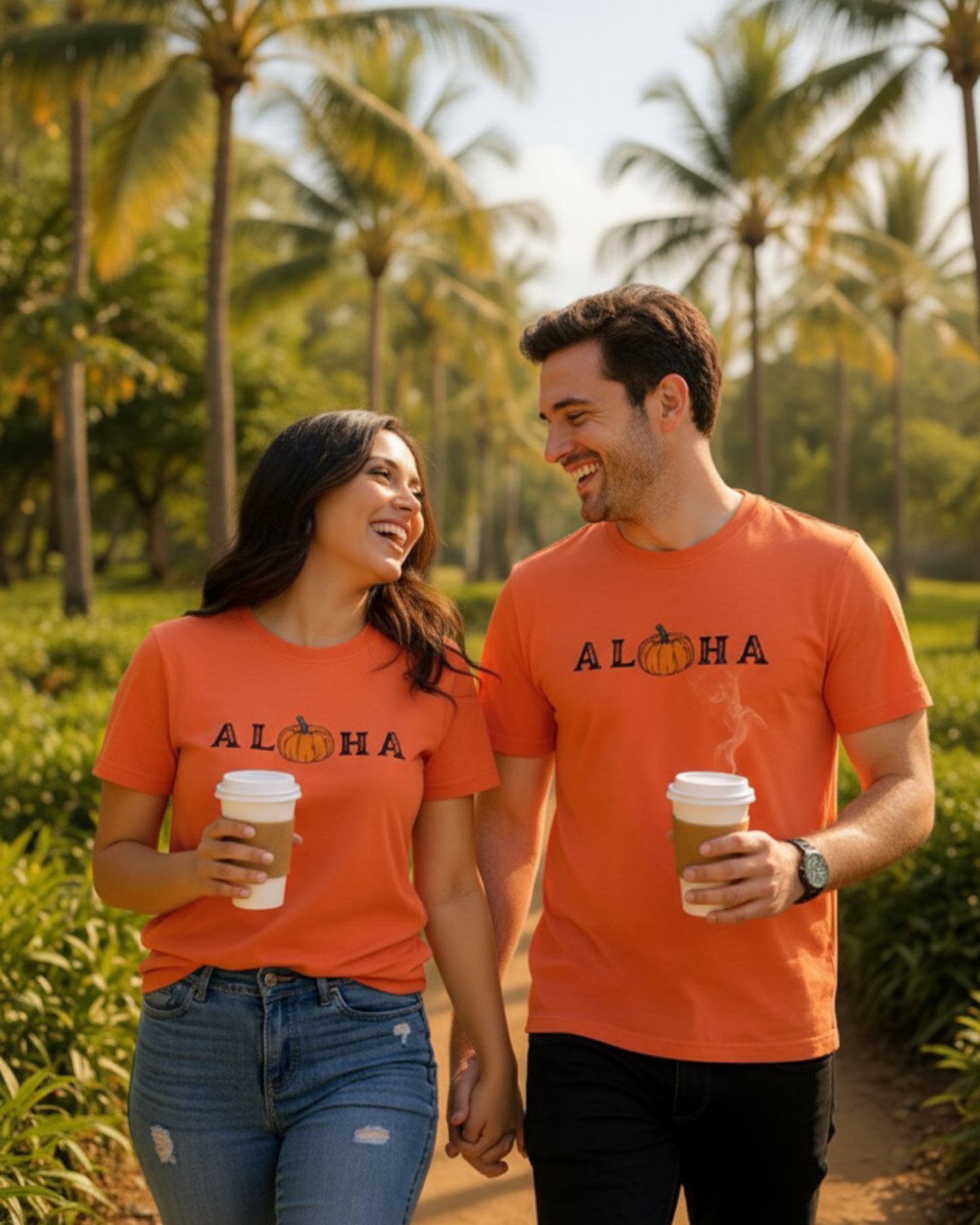 Aloha Pumpkin Unisex Jersey Tee