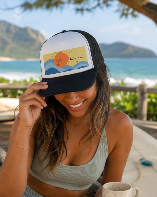 Heʻe Nalu Surf Trucker Hat