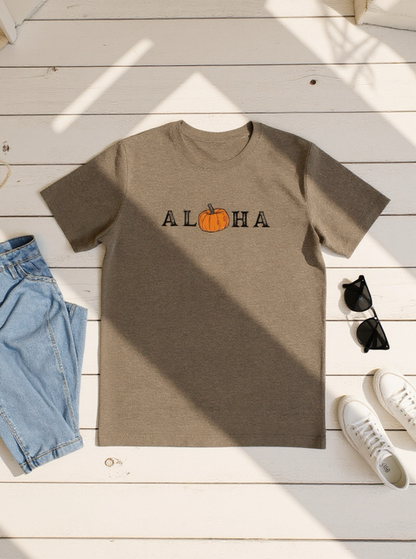 Aloha Pumpkin Unisex Jersey Tee