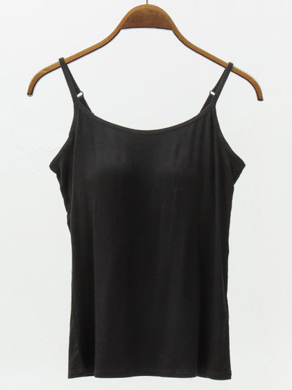 Adjustable Strap Modal Cami with Padding - Global Village Kailua Boutique