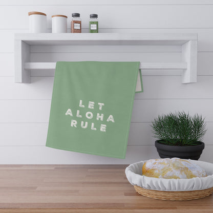 Bath Hand Towel Let Aloha Rule Sample