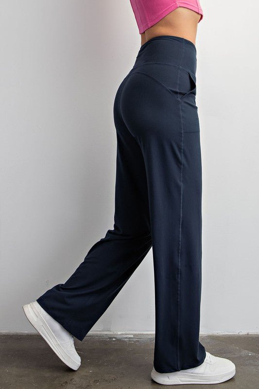 Butter Straight Leg Pants - Global Village Kailua Boutique