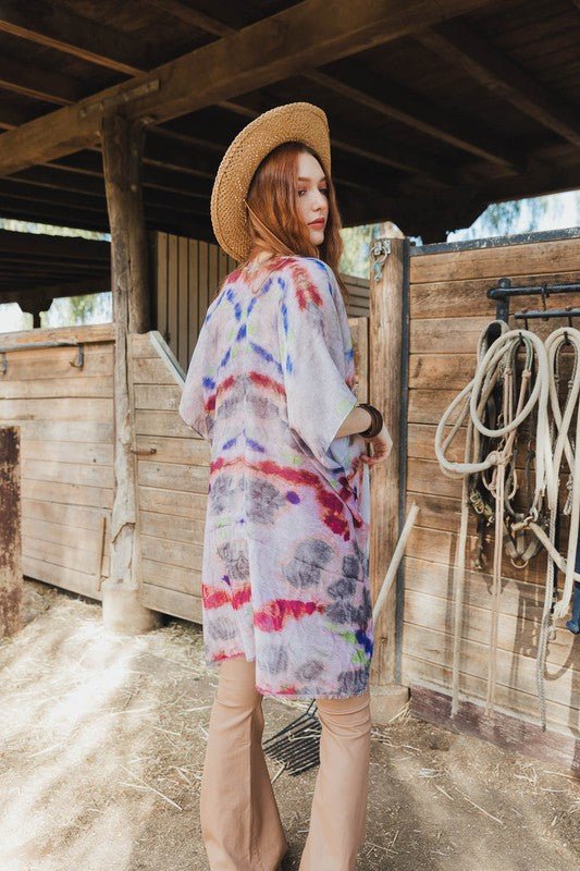 Daydream Tie Dye Cover Up - Global Village Kailua Boutique