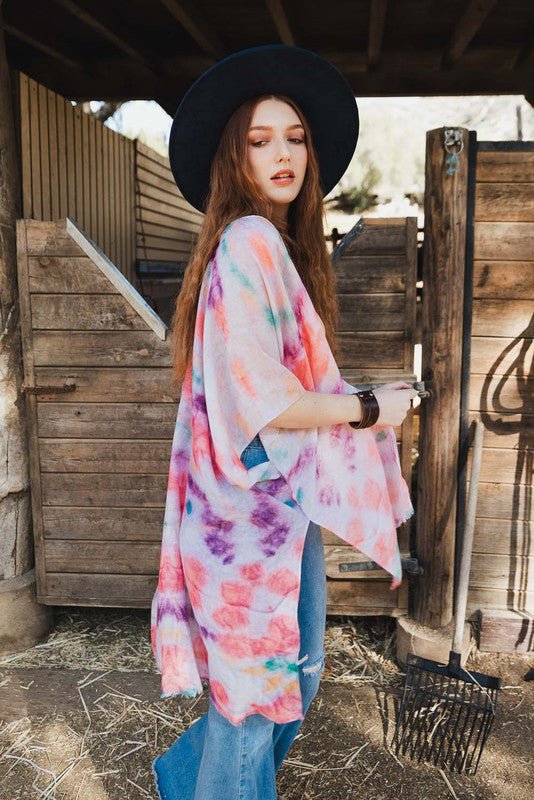 Daydream Tie Dye Cover Up - Global Village Kailua Boutique