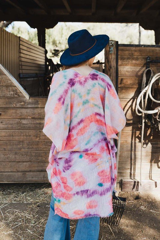 Daydream Tie Dye Cover Up - Global Village Kailua Boutique