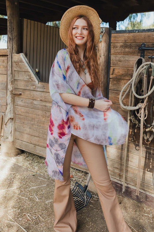 Daydream Tie Dye Cover Up - Global Village Kailua Boutique