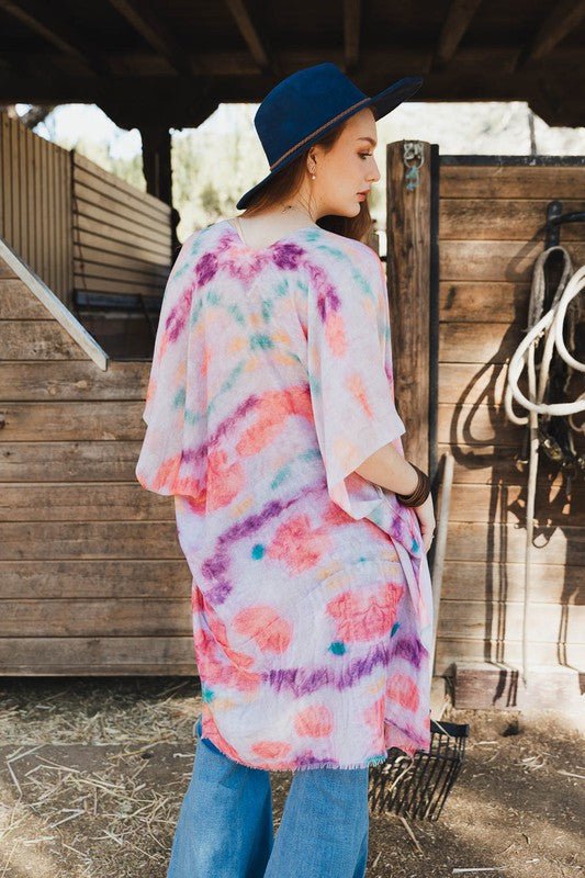 Daydream Tie Dye Cover Up - Global Village Kailua Boutique