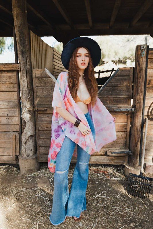 Daydream Tie Dye Cover Up - Global Village Kailua Boutique