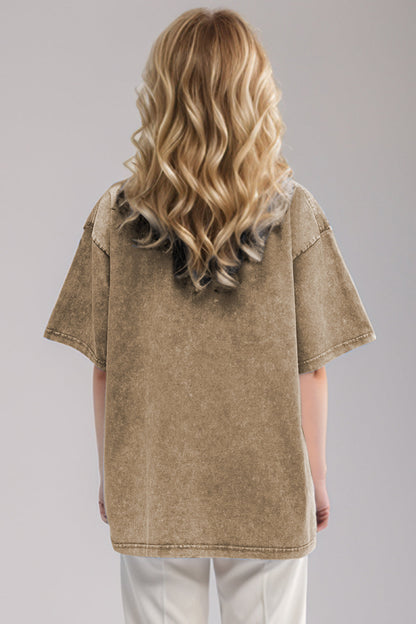 Basic Bae Cotton Round Neck Half Sleeve Tee