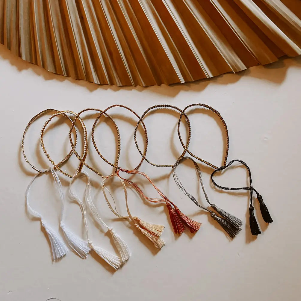 Golden Tassel Bracelets
