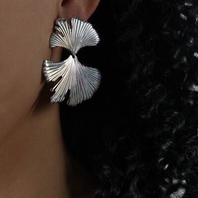 Ginkgo Statement Earrings - Global Village Kailua Boutique