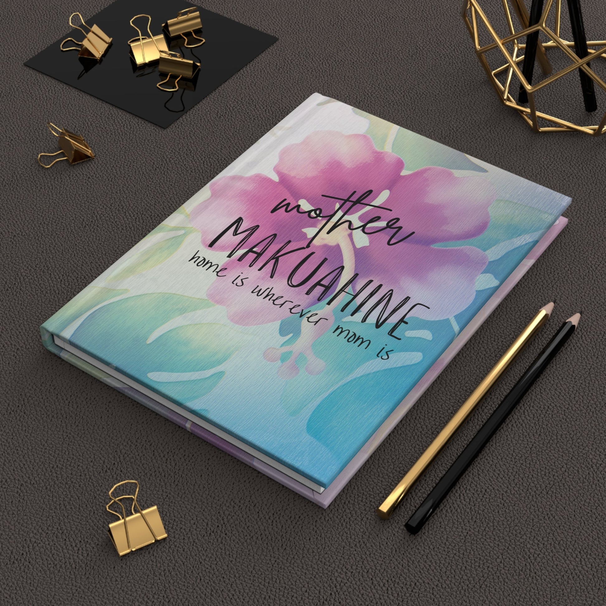 Hardcover Journal Matte Makuahine - Global Village Kailua Boutique