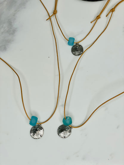 Sand Dollar Adjustable Necklace