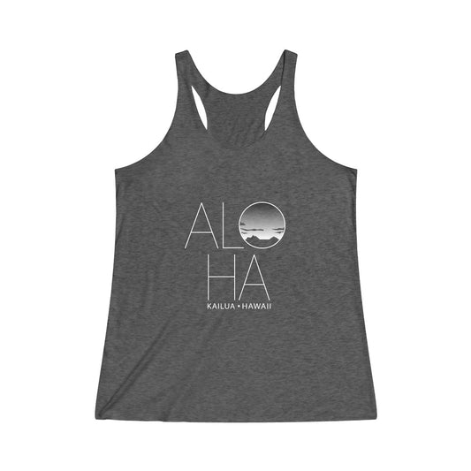 Aloha Racerback Graphic Tank