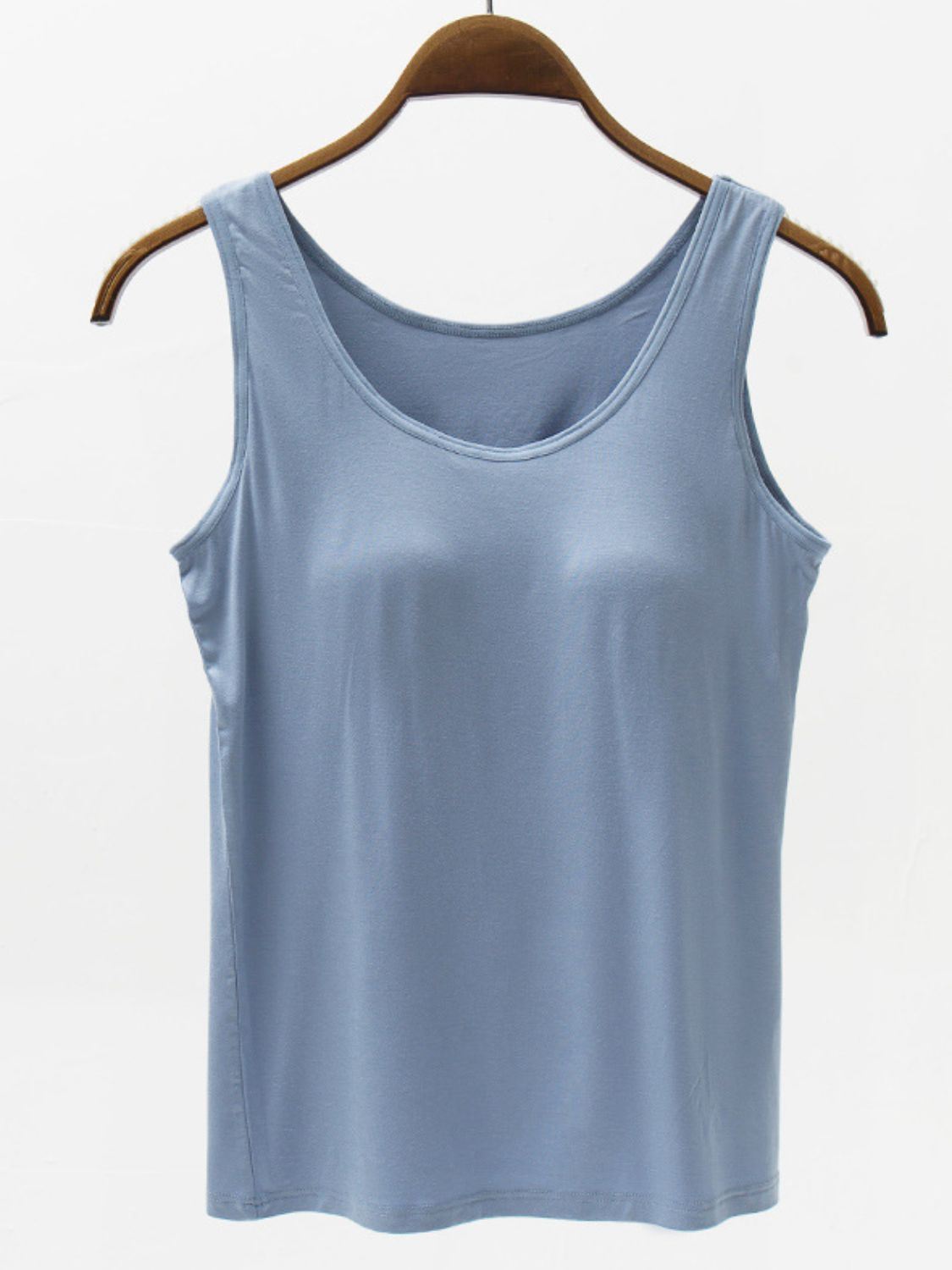 Modal Tank with Bra Padding - Global Village Kailua Boutique