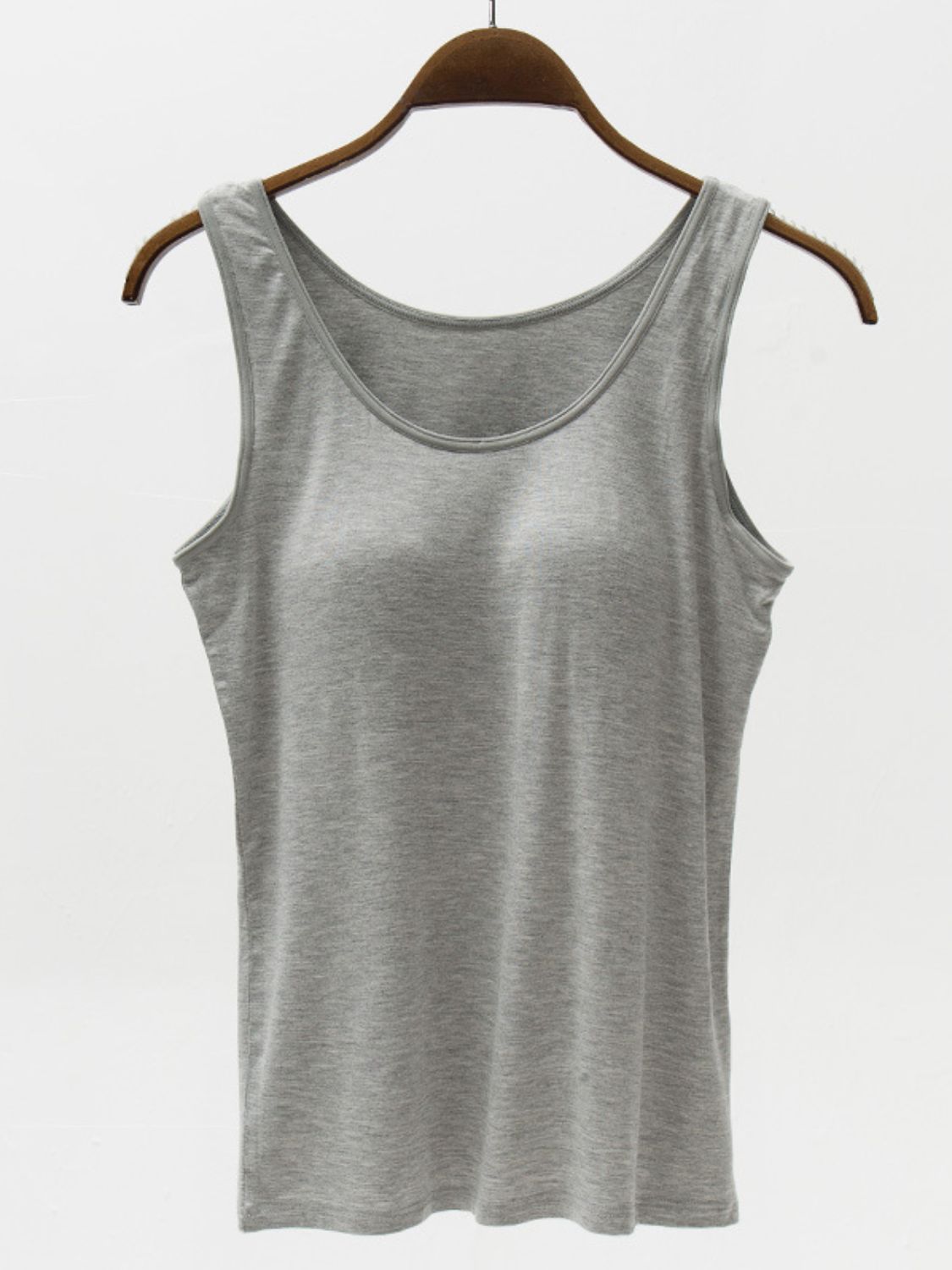 Modal Tank with Bra Padding - Global Village Kailua Boutique