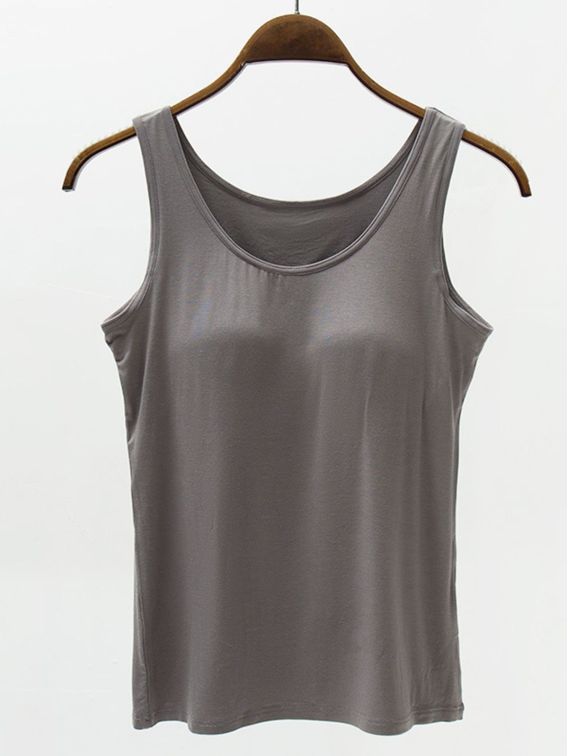 Modal Tank with Bra Padding - Global Village Kailua Boutique